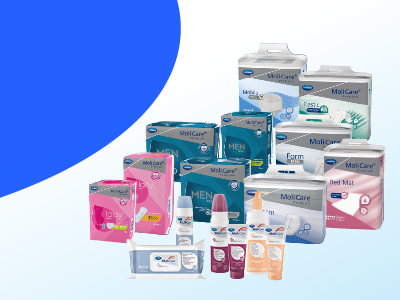 Doraźna pomoc przy nietrzymaniu moczu – specjalistyczne produkty medyczne dla osób z problemem inkontynencji.
