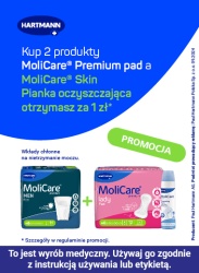 Higiena osób z problemem nietrzymania moczu - Promocja MoliCare