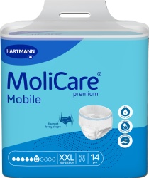 Higiena osób z problemem nietrzymania moczu - NOWOŚĆ MoliCare Premium Mobile 6 kropli XXL
